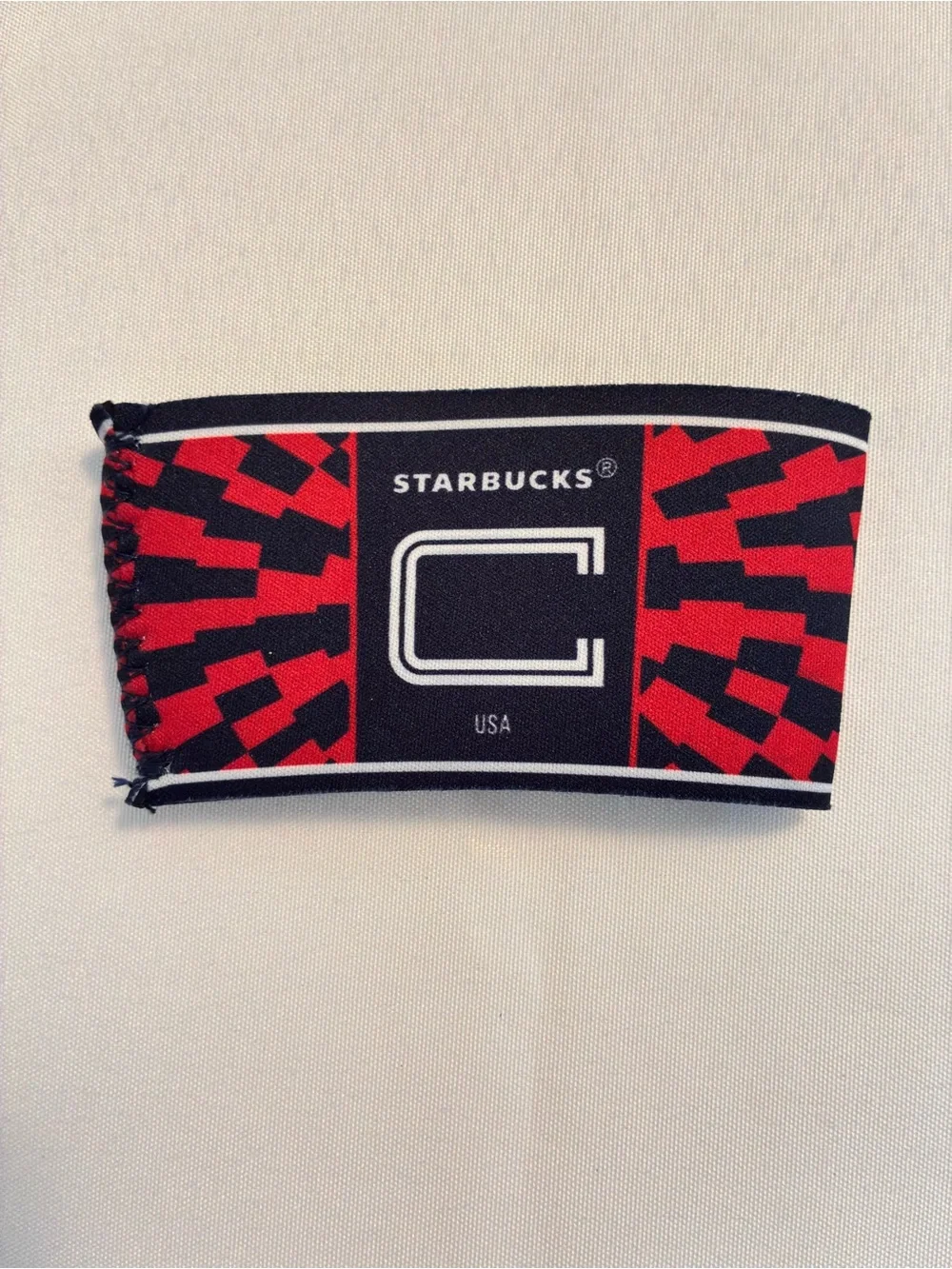 Starbucks 2026 FIFA Word Cup USA Team Captain Reusable Coffee Cup Sleeve